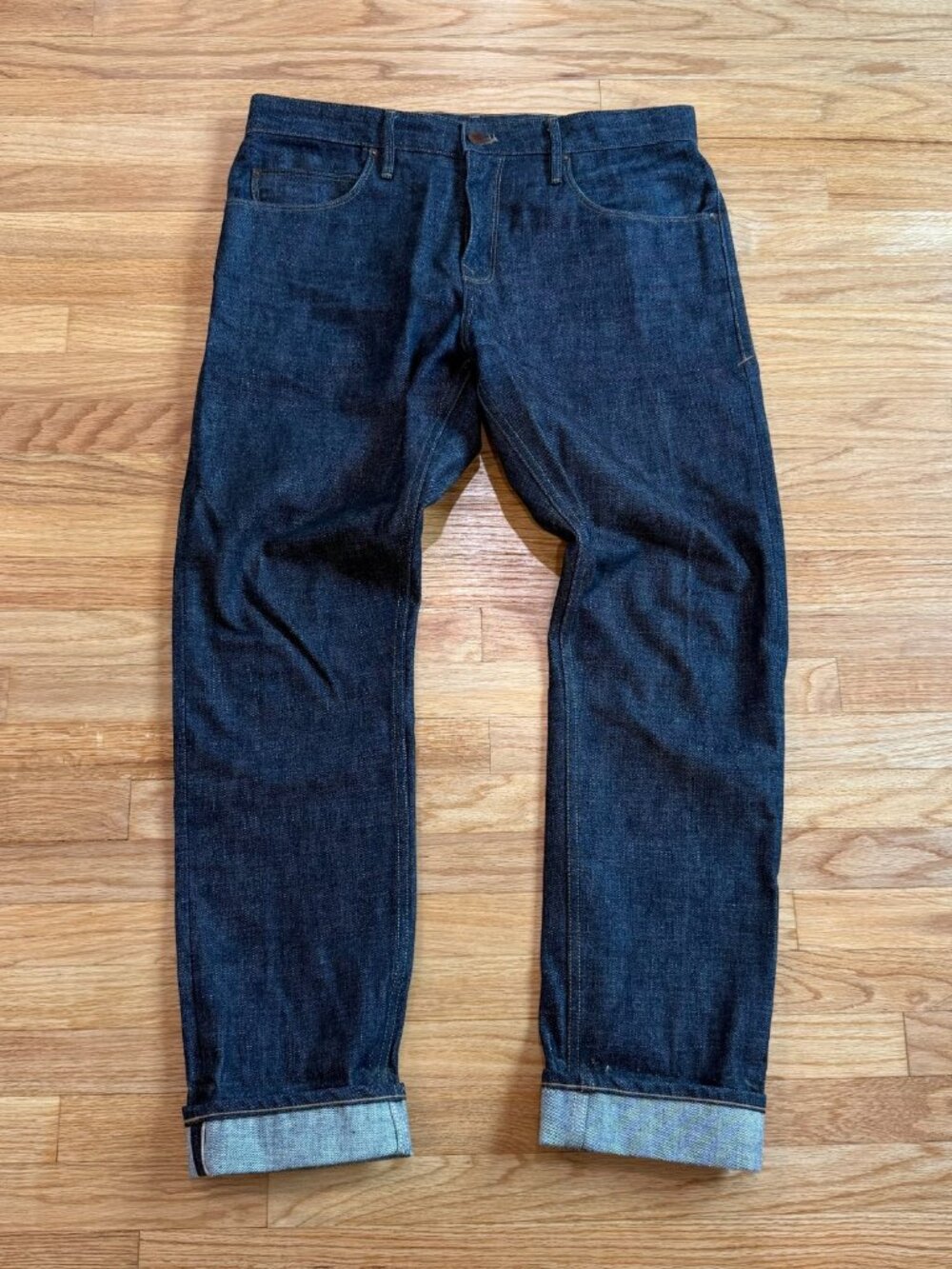 Freenote Cloth Avila Slim Taper 14.50z Kaihara Selvedge Raw Denim 34/32 - Picture 2 of 12